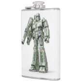 マネー折り紙メガトロンロボット フラスク (左)