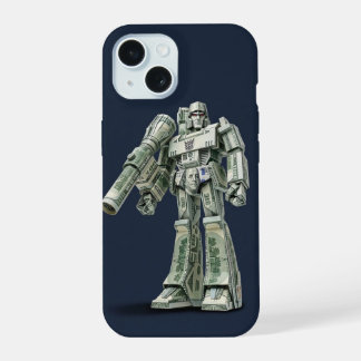 マネー折り紙メガトロンロボット iPhone 15ケース