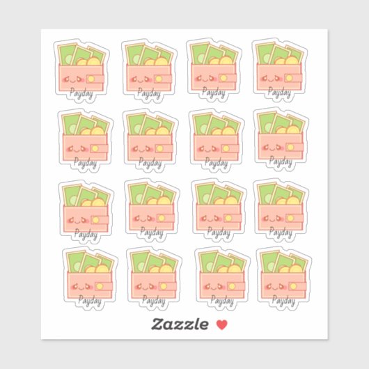 マネー財布 シール (シート)