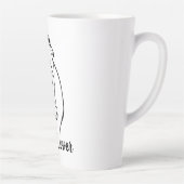 マネ付き馬頭ラテマグ カフェラテマグ (右)