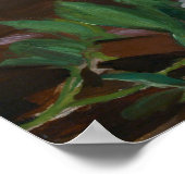 マネ牡丹おそらくVのピンクの花束 ポスター (角)