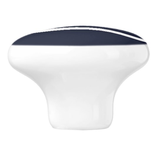 マネ航海のリーネイビーブルー白ストライプ色酒ドリンクCoas セラミックノブ (側面)