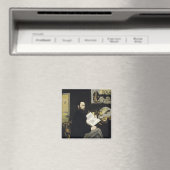 マネ |エミール・ゾラポートレート1868 マグネット (インサイチュ (食洗機))