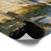 マネ、ザグランドカナル、ヴェネツィア ポスター (角)