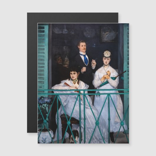 マネ – ザバルコニー/ Le Balcon磁気カード (正面/裏面)