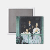 マネ |バルコニー， 1868-9 マグネット (正面/裏面)