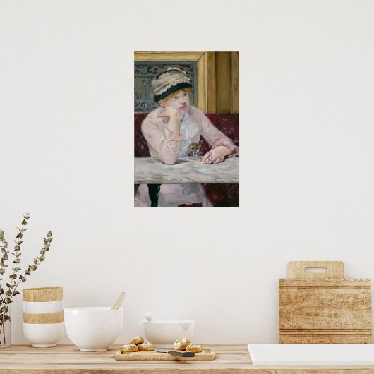 マネ – プラム ポスター (キッチン)