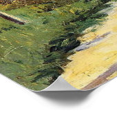 マネ – ベンチ（マイガーデン）, 1881 ポスター (角)