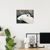 マネ – ボードレールの愛人、リクライニング ポスター (ホームオフィス)