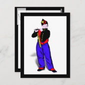 マネ・リトル・フルティスト・アラ ポストカード (正面/裏面)