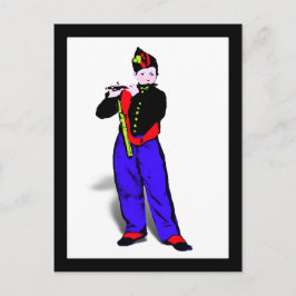 マネ・リトル・フルティスト・アラ ポストカード