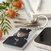 マネ – ヴェルト・モリソトとヴィオレットの花束 キーホルダー (正面右)