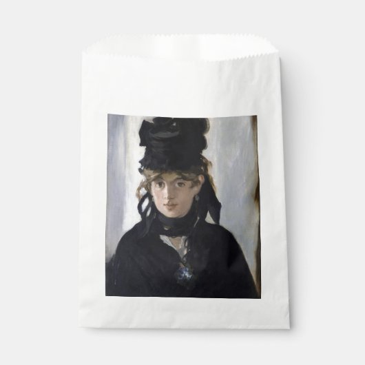 マネ – ヴェルト・モリソトとヴィオレットの花束 フェイバーバッグ (正面)