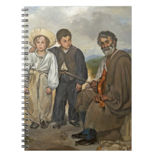 マネ 旧ミュージシャン, 1862 ノートブック