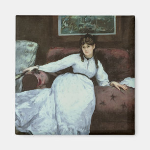 マネ 残りのポートレートのBerthe Morisot マグネット