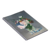 マネ |水晶の花瓶に花が咲くC.1882 ノートブック (右側)
