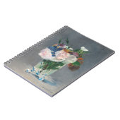 マネ |水晶の花瓶に花が咲くC.1882 ノートブック (左側)