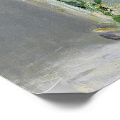 マネ |水晶の花瓶のピンクスとクレマティス， 1882 ポスター (角)