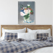 マネ |水晶の花瓶の花, c.1882 キャンバスプリント (インサイチュ (寝室))