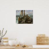 マネ – 海の労働者 ポスター (キッチン)