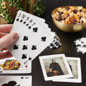 マネ |犬を飼う女性， 1858年 トランプ (インサイチュ)