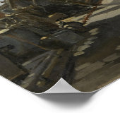 マネ – 船のデッキ ポスター (角)