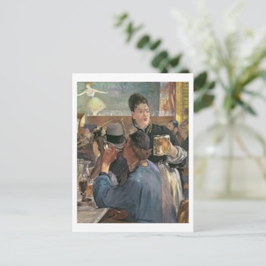 マネ | 1878-80カフェ・コンサートのコーナー ポストカード (スタンド正面)