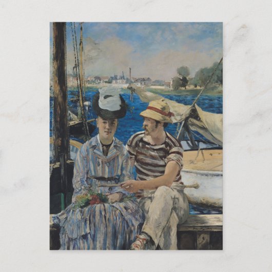 マネ | Argenteuil, 1874 ポストカード (正面)