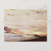 マネ | Asparagus, 1880 ポストカード (正面)