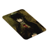 マネ | Berthe Morisotベールをかぶった1872 マグネット (右側)