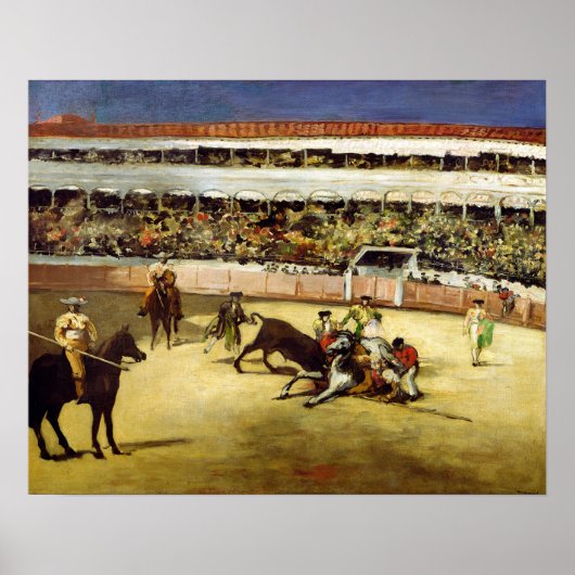 マネ | Bull Fight, 1865 ポスター (正面)