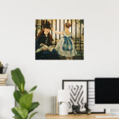 マネ | Gare St. Lazare, 1872-3 ポスター (ホームオフィス)