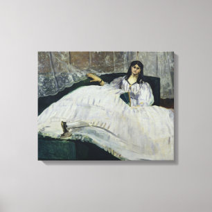 マネ Jeanne Duval, 1862ポートレート キャンバスプリント