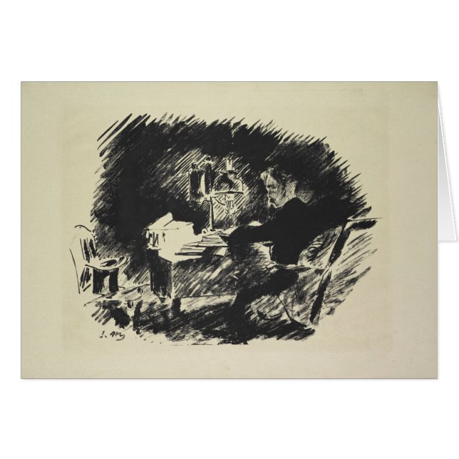 マネ | Le Corbeau, 1875 (正面横)