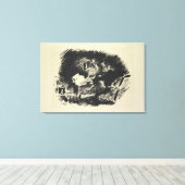 マネ | Le Corbeau, 1875 キャンバスプリント (インサイチュ (ウッドフロア))