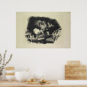 マネ | Le Corbeau, 1875 ポスター (キッチン)