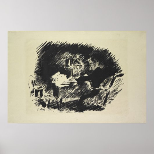 マネ | Le Corbeau, 1875 ポスター (正面)