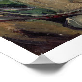 マネ | Madame Manet at Bellevue ポスター (角)