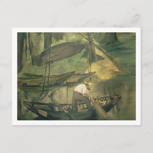 マネ | The Fisherman, c.1861 ポストカード (正面)