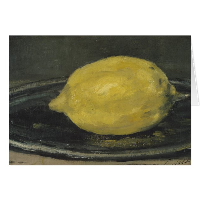 マネ | The Lemon, 1880 (正面横)
