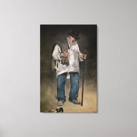 マネ | The Ragman, 1869 キャンバスプリント (正面)