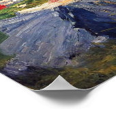 マネ – Young Woman In Garden, 1880 ポスター (角)