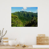 マノアバレーモーニング ポスター (キッチン)