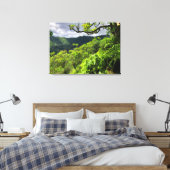 マノアバレー、オアフ、ハワイ キャンバスプリント (インサイチュ (寝室))