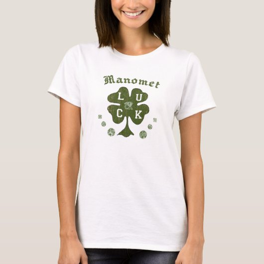 マノメット マサチューセッツ プリマス MA Tシャツ (正面)