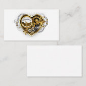 マノメーター付きスチームパンクハート アドバイスカード (正面/裏面)