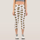 マノメーター付きスチームパンクハート カプリレギンス (正面)