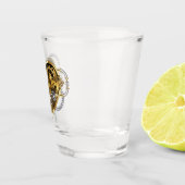 マノメーター付きスチームパンクハート ショットグラス (右)