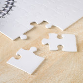 マノメーター付きスチームパンクハート ジグソーパズル (側面)