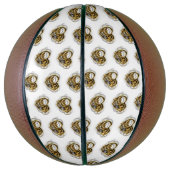 マノメーター付きスチームパンクハート バスケットボール (縦)